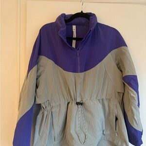 lululemon athletica Two-Tone Ski Jacket in Purple and Gray